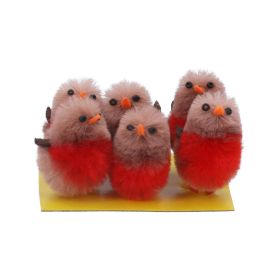 Chenille Robins - Box of 6